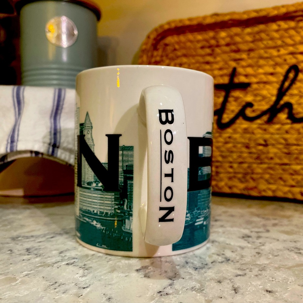 Boston Starbucks coffee cup